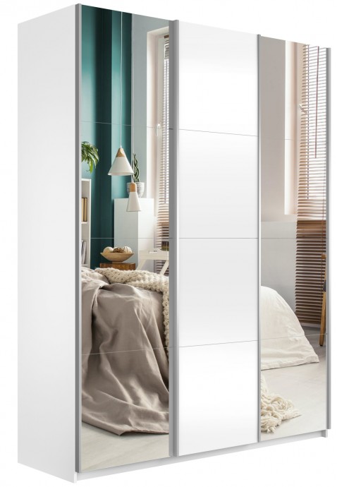 Шкаф-купе Прайм 3-х дверный (Зеркало, ЛДСП)