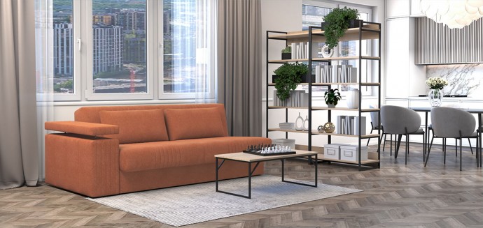 ПРЯМОЙ ДИВАН ПАРКЕР